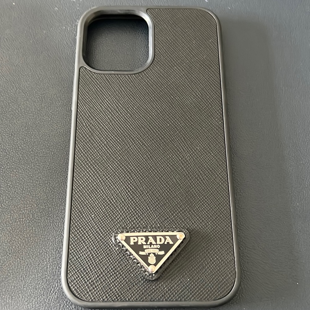 Prada Leather iPhone 12 Pro Max case
